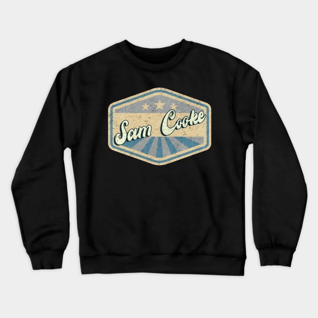 vintage sam cooke Crewneck Sweatshirt by KOKOS PAPA